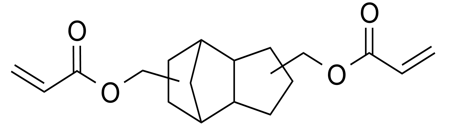 SINOMER® TCDDA(化学名:三环癸烷二甲醇二丙烯酸酯,CAS号:42594-17-2)是一款低粘度双功能丙烯酸酯单体,广泛应用于UV/EB固化领域。其分子式为C18H24O4,分子量304,具备快速固化、高耐磨性、优异柔韧性及耐候性等特点,是工业涂覆、3D打印和特种油墨等领域的理想选择。